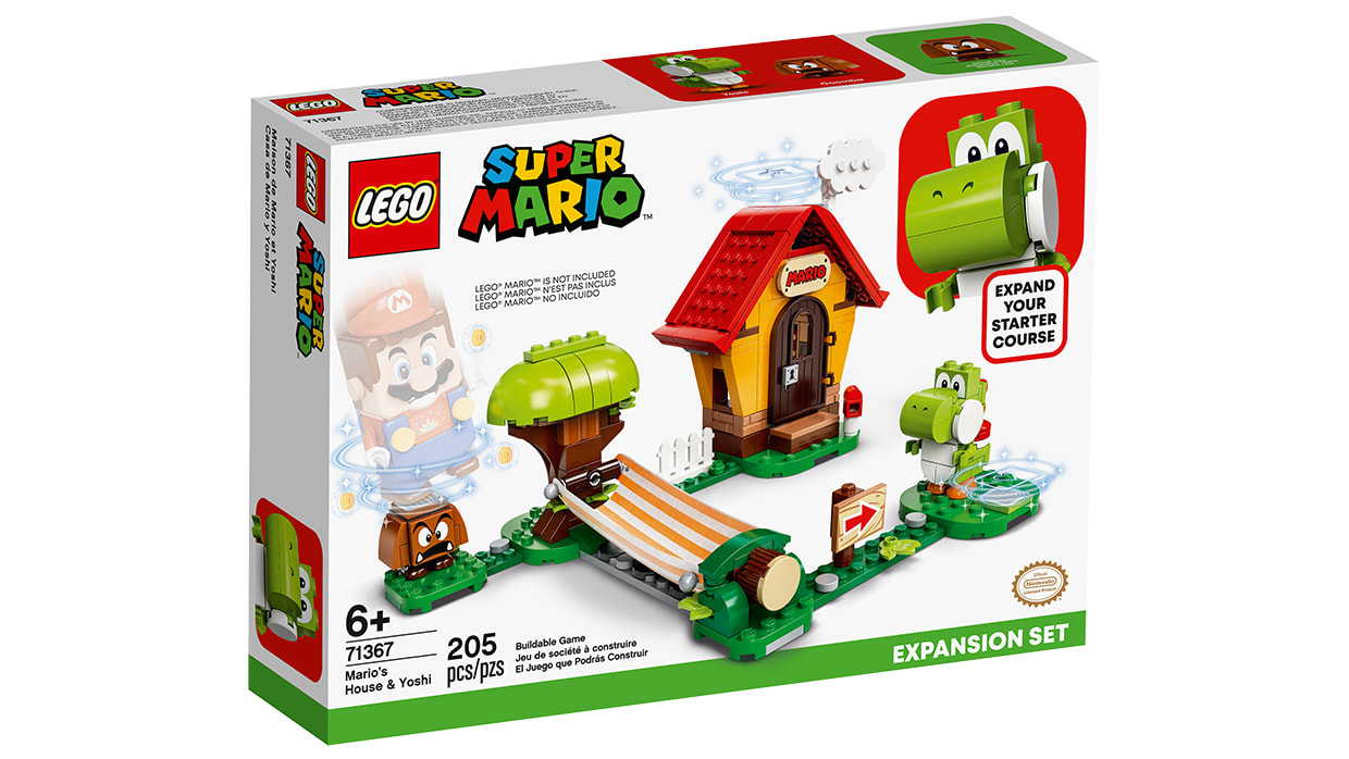 Lego mario sales sets list